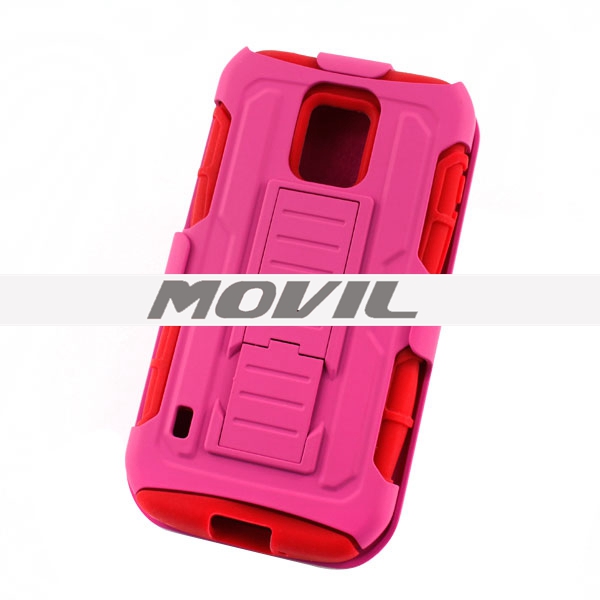 NP-1835 PC silicón robot funda para Samsung Galaxy S5 Active G870A-0